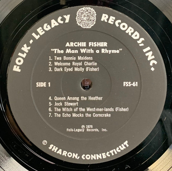 Archie Fisher : The Man With A Rhyme (LP, Album)