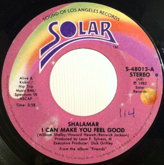 Shalamar : I Can Make You Feel Good (7", Single)