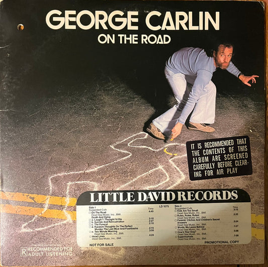 George Carlin : On The Road (LP, Album, Promo)