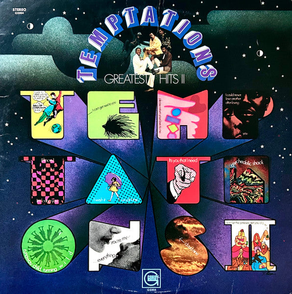 Temptations* : Greatest Hits II (LP, Comp, Str)