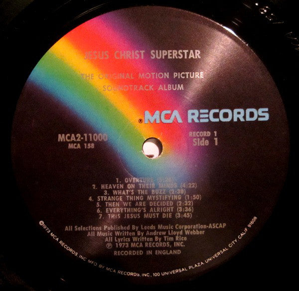 Various : Jesus Christ Superstar (The Original Motion Picture Sound Track Album) (2xLP, Album, Glo)