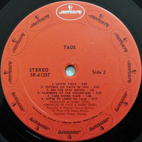 Taos (2) : Taos (LP, Album, Gat)