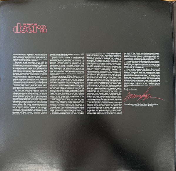 The Doors : The Best Of The Doors (2xLP, Comp, Club, RM, Gat)