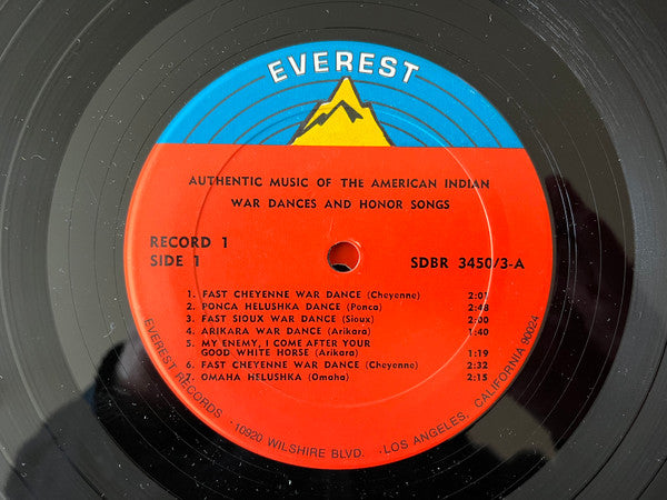 Various : Authentic Music Of The American Indian (3xLP, Album + Box, Album)