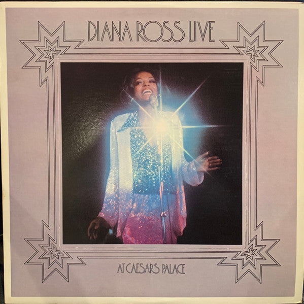 Diana Ross : Live At Caesars Palace (LP, Album, RE)