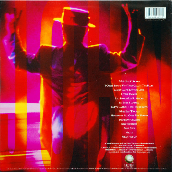 Elton John : Greatest Hits Volume III, 1979-1987 (LP, Comp, All)