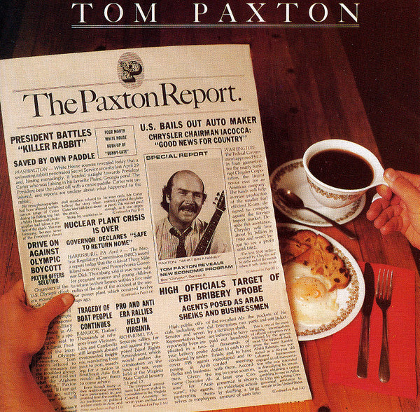 Tom Paxton : The Paxton Report (LP, PRC)