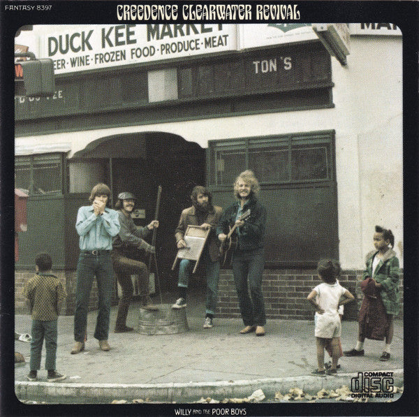 Creedence Clearwater Revival : Willy And The Poor Boys (CD, Album, Club, RE)