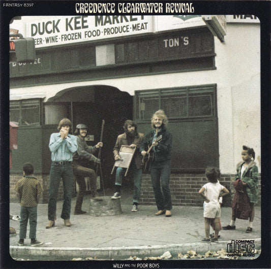 Creedence Clearwater Revival : Willy And The Poor Boys (CD, Album, Club, RE)