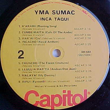 Yma Sumac : Voice Of The Xtabay (LP, Comp, Mono, RE)