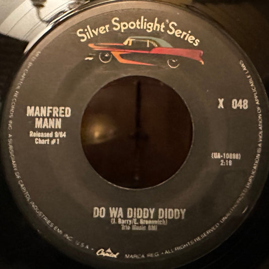 Manfred Mann : Do Wa Diddy Diddy / Sha La La (7", Single, RE, Jac)
