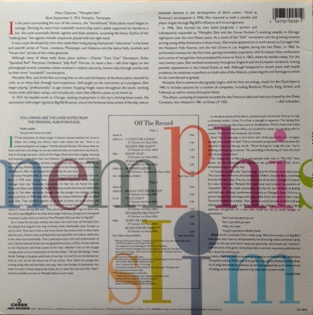 Memphis Slim : Memphis Slim (LP, Album, RE, Glo)