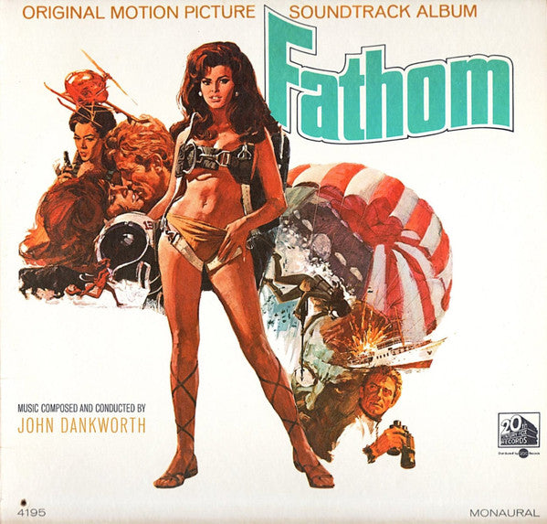 John Dankworth : Fathom (Original Motion Picture Soundtrack Album) (LP, Album, Mono)