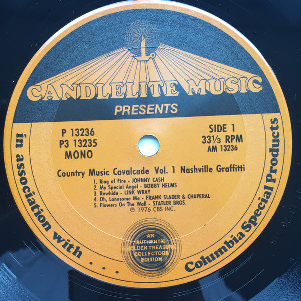 Various : Country Music Cavalcade - Nashville Graffitti (3xLP, Comp, Mono + Box)