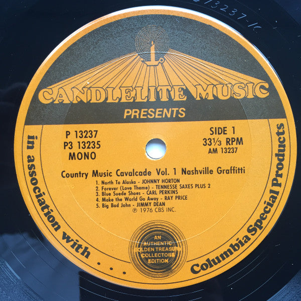 Various : Country Music Cavalcade - Nashville Graffitti (3xLP, Comp, Mono + Box)