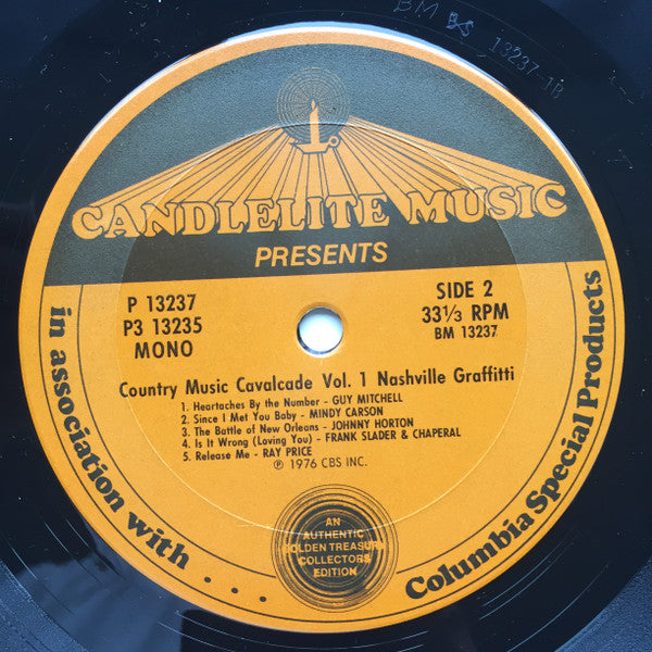 Various : Country Music Cavalcade - Nashville Graffitti (3xLP, Comp, Mono + Box)
