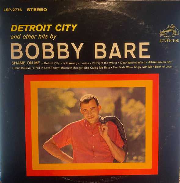 Bobby Bare : Detroit City And Other Hits By Bobby Bare (LP, Album)
