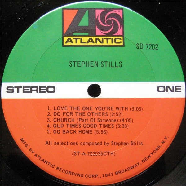 Stephen Stills : Stephen Stills (LP, Album, CTH)