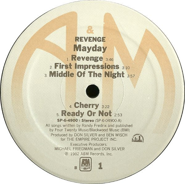 Mayday (9) : Revenge (LP, Album, Ele)
