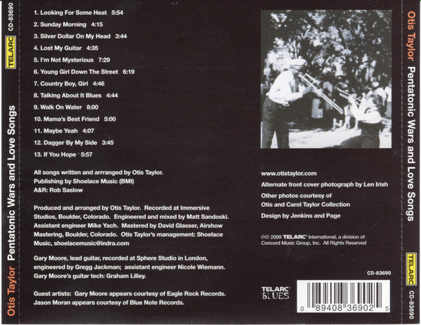 Otis Taylor : Pentatonic Wars And Love Songs (HDCD, Album)