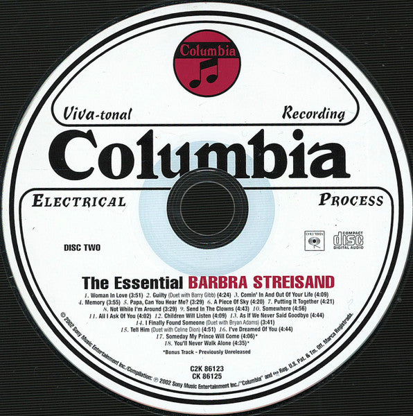 Barbra Streisand : The Essential Barbra Streisand (2xCD, Comp)