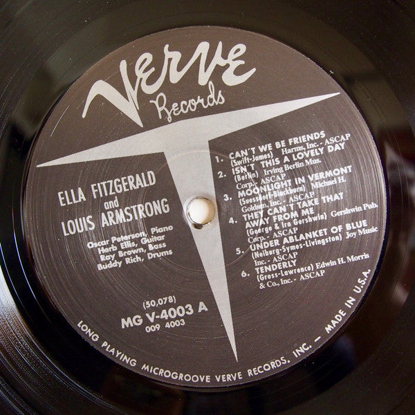 Ella Fitzgerald And Louis Armstrong : Ella And Louis (Vinyl, VG+)