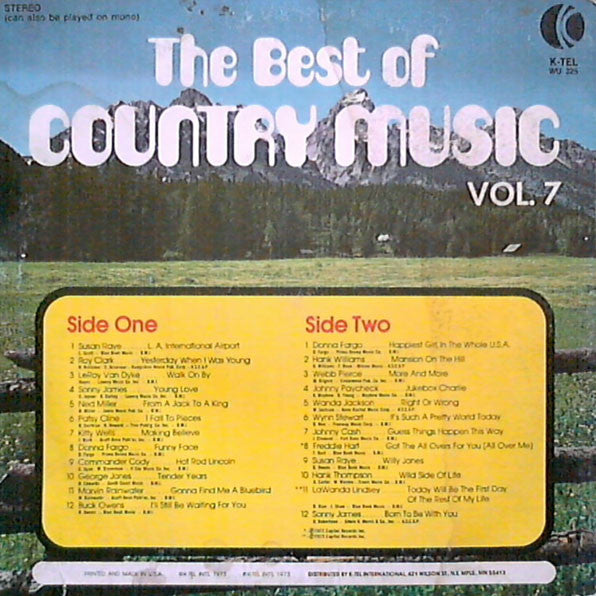Various : The Best Of Country Music Vol. 7 (LP, Comp, Pre)