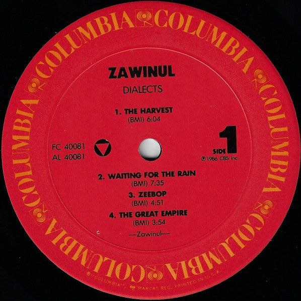 Zawinul* : Dialects (LP, Album, Pit)