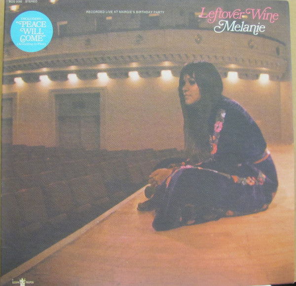 Melanie (2) : Leftover Wine (LP, Album, Gat)
