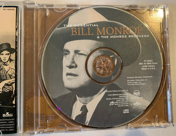 Bill Monroe & The Monroe Brothers* : The Essential (CD, Comp, Club, BMG)