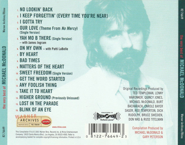 Michael McDonald : The Very Best Of (CD, Comp, RM, Oly)