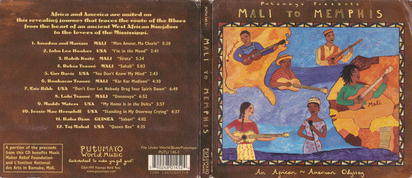 Various : Mali To Memphis - An African-American Odyssey (CD, Comp)