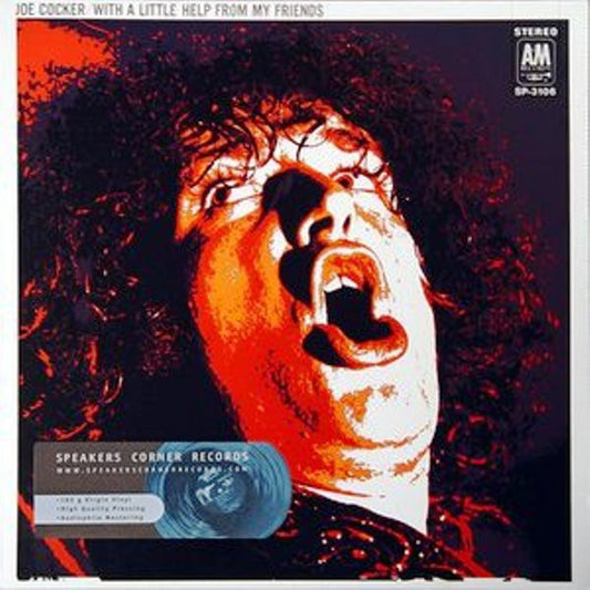 Joe Cocker : With A Little Help From My Friends (LP, Album, RE, RM, 180)