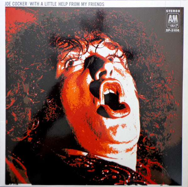 Joe Cocker : With A Little Help From My Friends (LP, Album, RE, RM, 180)