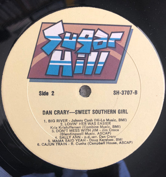 Dan Crary : Sweet Southern Girl (LP, Album)