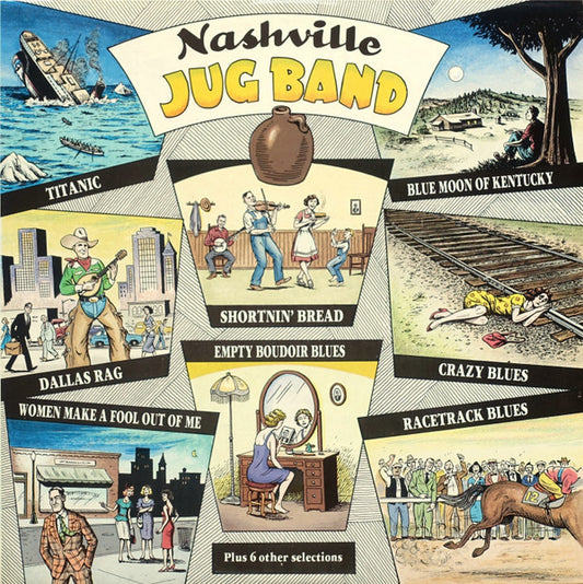 Nashville Jug Band Featuring Ed Dye : Nashville Jug Band (LP, Album)