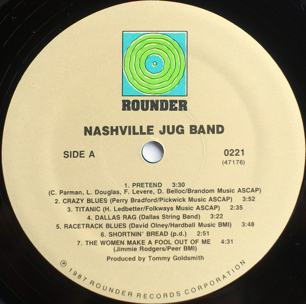 Nashville Jug Band Featuring Ed Dye : Nashville Jug Band (LP, Album)