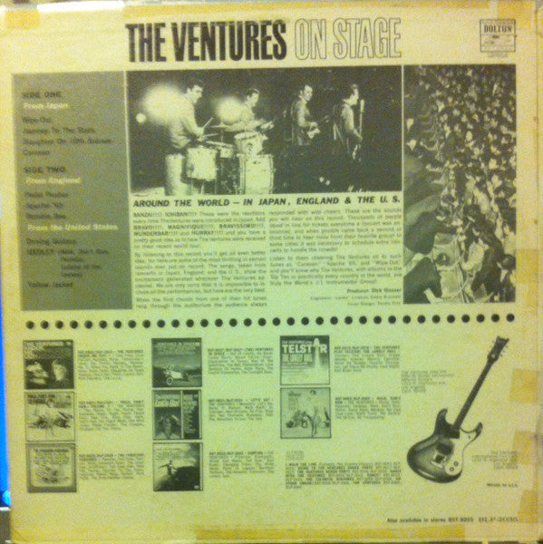 The Ventures : On Stage (LP, Mono)