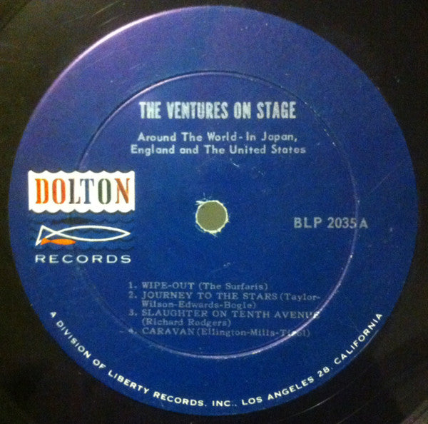 The Ventures : On Stage (LP, Mono)