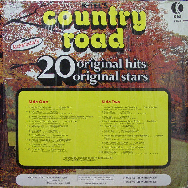 Various : Country Road (LP, Comp)