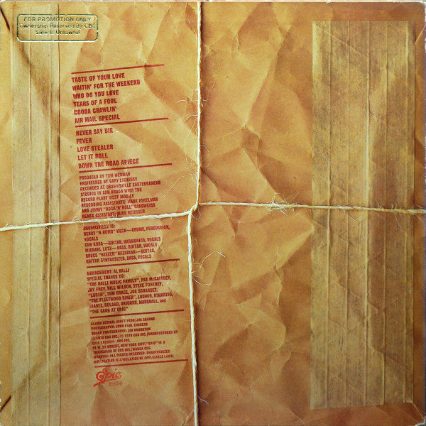 Brownsville Station : Air Special (LP, Album, Promo, Yel)