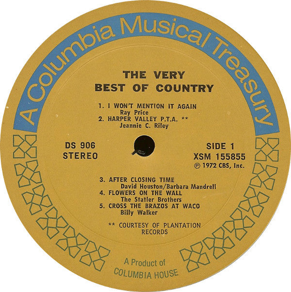 Various : The Very Best Of Country (2xLP, Comp)