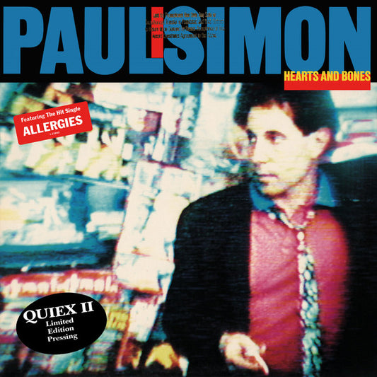 Paul Simon : Hearts And Bones (LP, Album, Ltd, Promo, Qui)