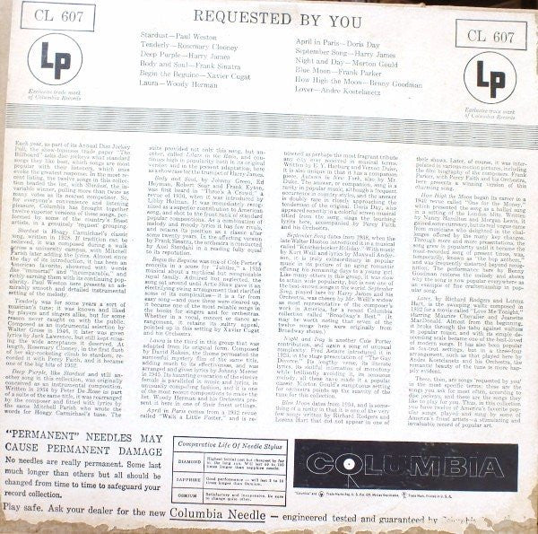 Various : Requested By You (LP, Comp)