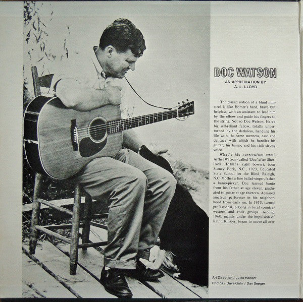 Doc Watson Featuring Merle Watson : Doc Watson On Stage (2xLP, Album, RP)