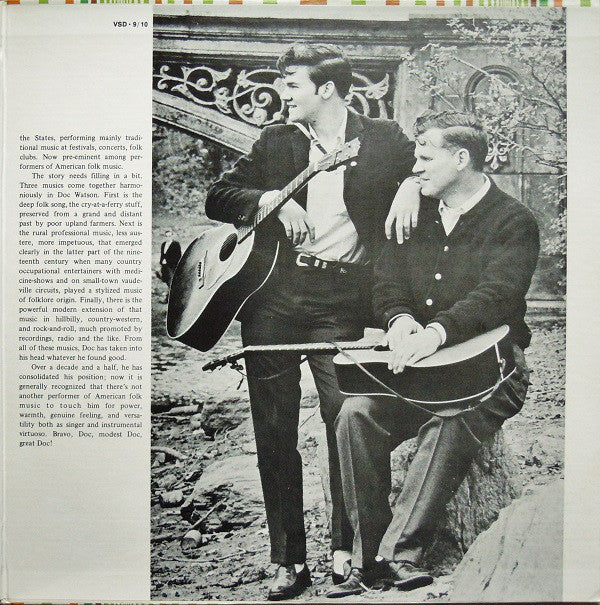 Doc Watson Featuring Merle Watson : Doc Watson On Stage (2xLP, Album, RP)