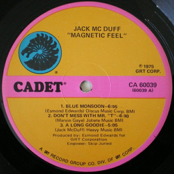 Jack McDuff* : Magnetic Feel (LP, Album)