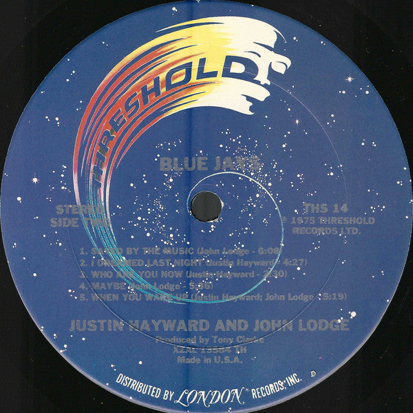 Justin Hayward & John Lodge : Blue Jays (LP, Album, Ric)