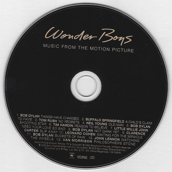 Various : Wonder Boys (Music From The Motion Picture) (CD, Comp, RE, RM)