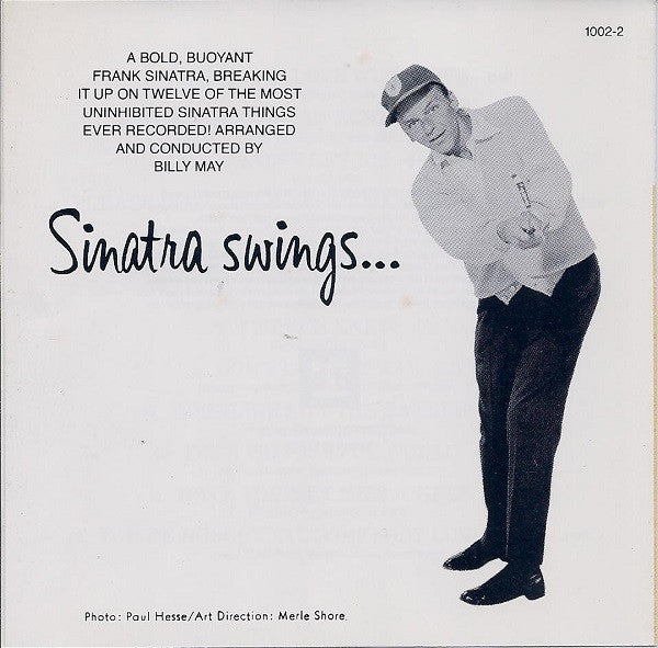 Frank Sinatra : Swing Along With Me (CD)